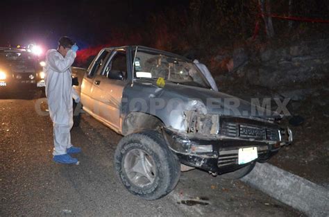 Muere Al Salir Proyectado De Su Camioneta