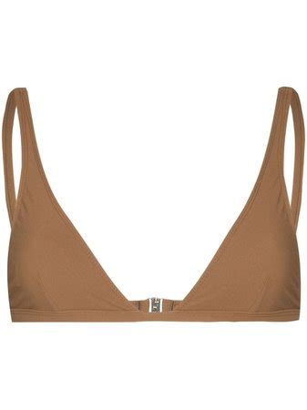 Farfetch Totême triangle cup bikini top FARFETCH ShopLook