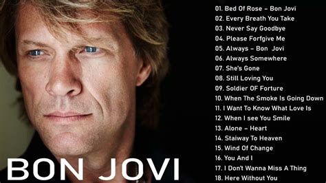 The Best Of Bon Jovi Bon Jovi Greatest Hits Full Album Top 100