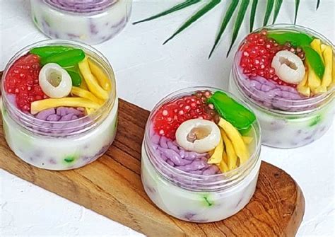 Resep Pudding Lod Chong Aka Cendol Oleh Elvira Agustina Cookpad