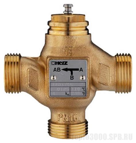 Клапаны Herz трехходовые регулирующие 2″. Цены, отзывы, описание ...