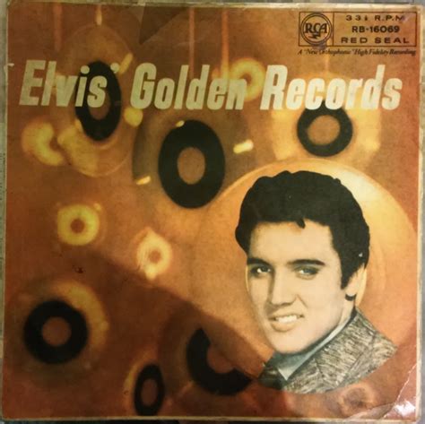 Elvis Presley Elvis Golden Records Lp Comp Mono Gat The