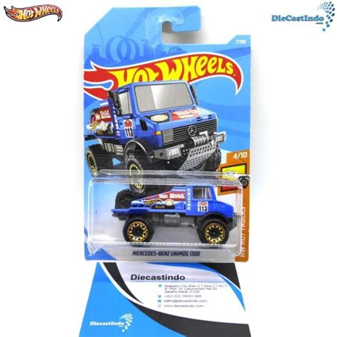 Jual HOTWHEELS HOT WHEELS MERCEDES BENZ UNIMOG HW HOT TRUCKS BIRU Di Seller Papih Store