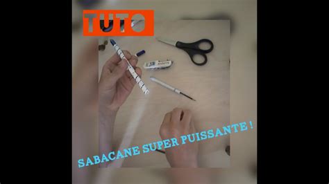 TuTo UNE SARBACANE A AIRE COMPRIME HYPER PUISSANTE Made In Alban