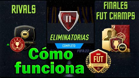 COMO FUNCIONA FUT CHAMPIONS EN FIFA 22 RECOMPENSAS CLASIFICACIÓN