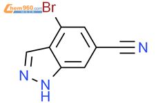 Bromo H Indazole Carbonitrile