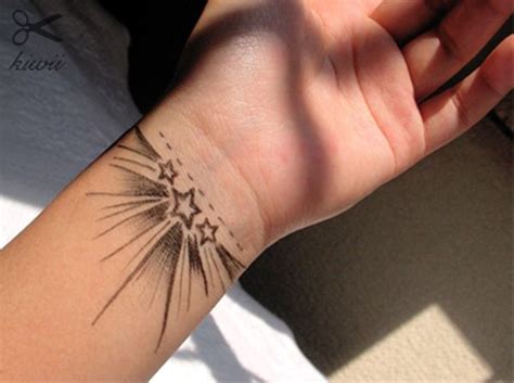 Inner Wrist Star Tattoos