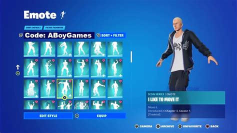 Fortnite Eminem Slim Shady Emoting And Dancin💃 W Icon Series Emotes