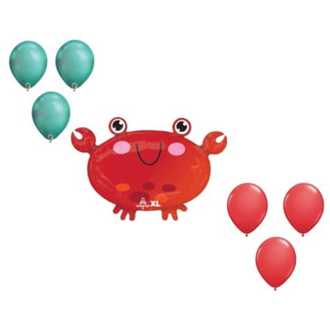 Loonballoon Inch Crab Balloon Medium Shape Set X Latex City