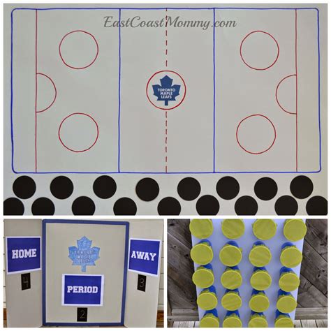 East Coast Mommy The Ultimate Diy Hockey Party