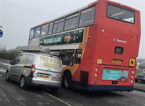 Kn Xje Stagecoach East Scotland Dennis Trident A Flickr