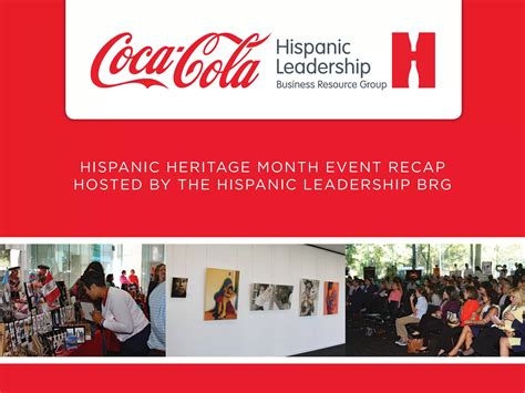 Coca Cola Hispanic Heritage Month Event Recap Ppt