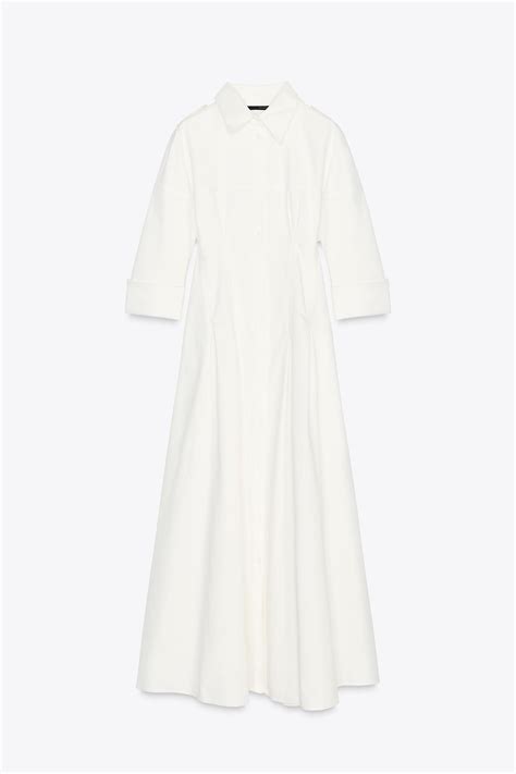 Vestidos blancos elegantes que puedes llevar en primavera-verano 2025