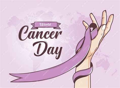 Premium Vector World Cancer Day Illustration Concept