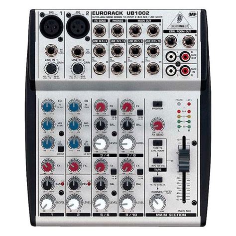 Mesa De Som Behringer Eurorack Ub V Mesa De Som Mixer