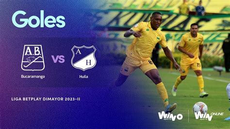 Bucaramanga Vs Huila Goles Liga Betplay Dimayor 2023 Ii Fecha 2