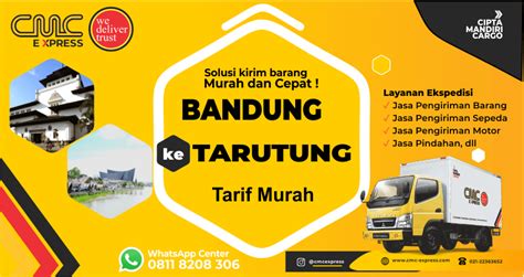 Ekspedisi Bandung ke Tarutung Murah dan cepat - 2024 | CMC Express