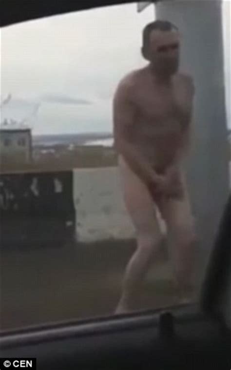 Russian Man Runs Naked Through City After Being Thrown Out During Sex Daily Mail Online