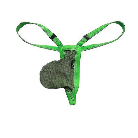 Mens G String Transparent Mesh Mini Micro Bikini Thongs Swim Tangas Low Rise Male Sexy T Back