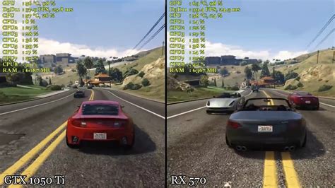 Nvidia Gtx Ti Vs Amd Radeon Rx Gta V P Ultra Settings