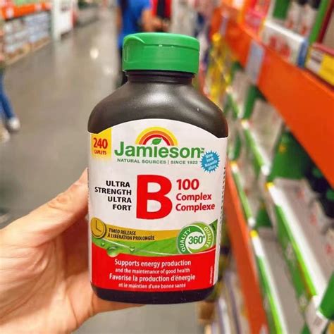 Jamieson Vitamin B100 Complex Timed Release 240 Kapsul Kedai Perdana