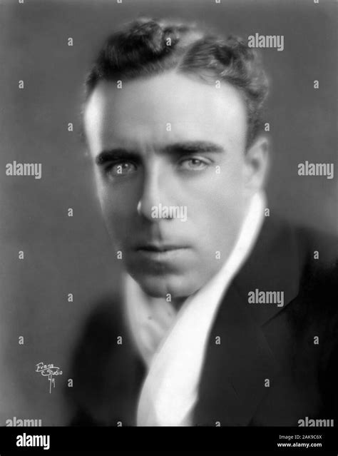 Legendäre Regisseur Raoul Walsh Frühen Portrait Ca 1920 Durch Evans