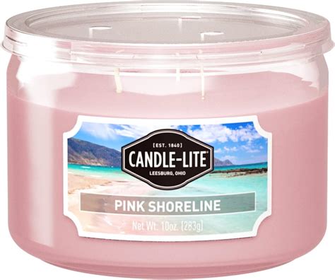 Amazon.com: Candle-Lite Everyday Aromatherapy Candle Pink Shoreline ...