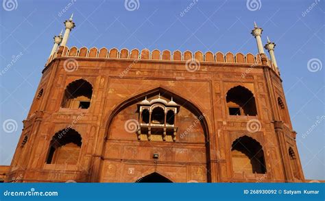 Jama Masjid in Delhi Picture Stock Photo - Image of monument, religion ...