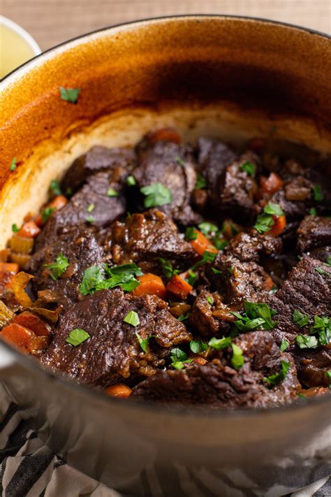 braised beef  red wine recipe  pot meal fresh cup  joy
