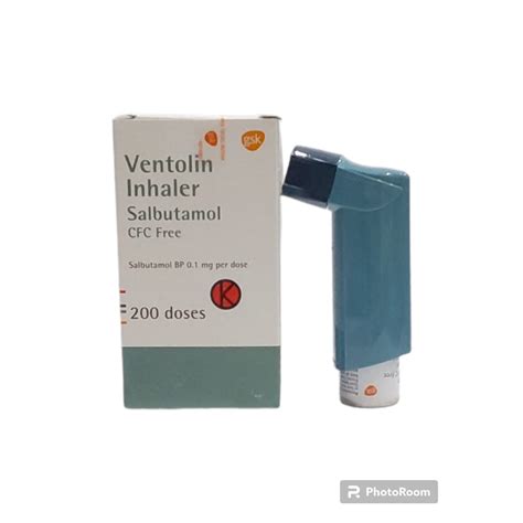 Jual Ventolin Inhaler 100 Mcg 200 Dosis Shopee Indonesia