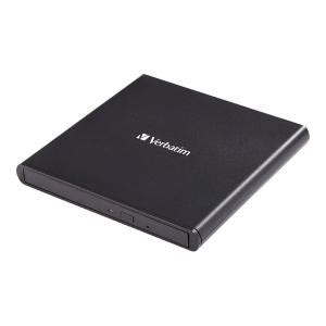 Graveur De DVD Externe VERBATIM Slimline USB 2 0 Noir 98938