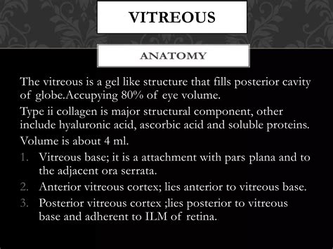 Types of vitrectomy ,indication s and complications | PPT