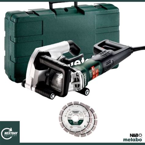 Metabo MFE 40 240V Wall Chaser with 2 x 5" Diamond Blades 604040590 | eBay