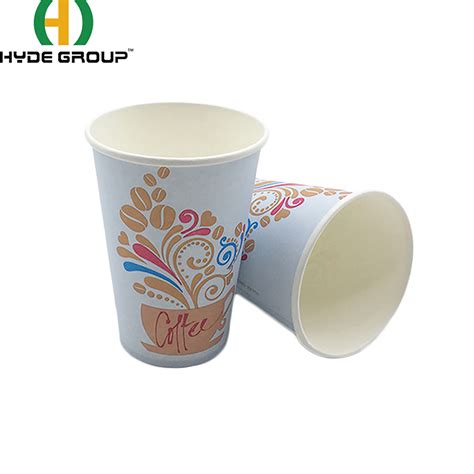 Factory Price Eco Friendly High Quality Recyclable Oz Single Wall Printing Hot Drink Paper
