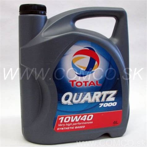 Motorový olej Total QUARTZ 7000 10W-40 4L | COMCO