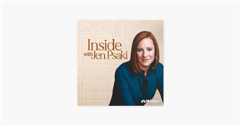 Inside With Jen Psaki Inside With Jen Psaki July Th On