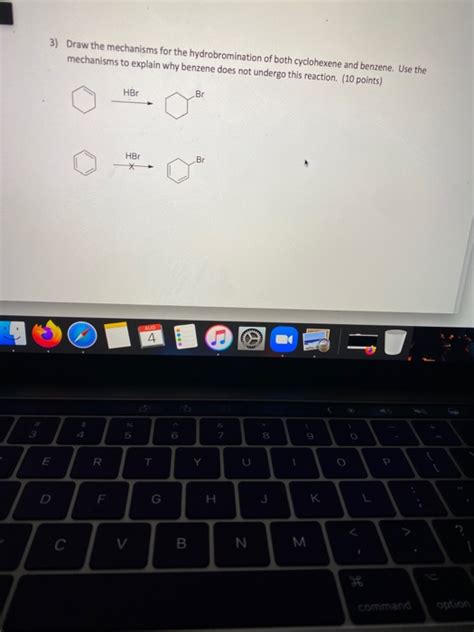 Solved 3 Draw The Mechanisms For The Hydrobromination Of Chegg