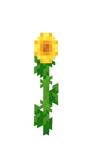 Minecraft Sunflower Plant