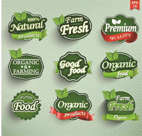 Different labels stickers creative vector set Vectors graphic art ...