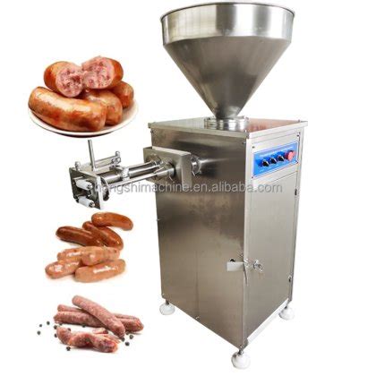 Pneumatic Sausage Filler Twister Stuffing Machine Electric Sausage Kink