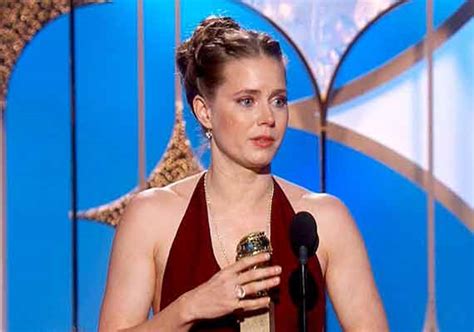 Golden Globes Awards Amy Adams Thanks Daughter On Winning Best Actress