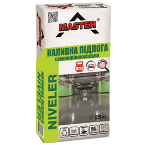 Самовыравнивающаяся смесь для пола Mаster Niveler (25 кг) купить в ...