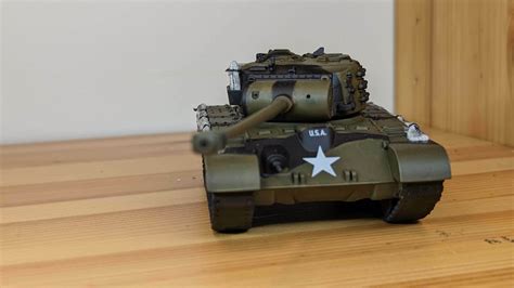 D File Medium Tank M Pershing Us Ww Korean Vietnam War D