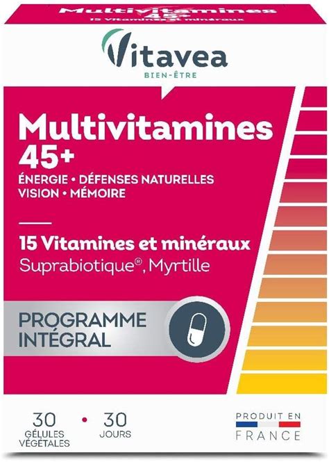 Vitavea Complément Alimentaire Energie Défenses Naturelles Vision