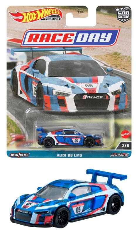 楽天ブックス ホットウィール Hot Wheels カーカルチャー レースデー アウディ R8 LMS 3才 HKC61 玩具 0194735100460 ゲーム