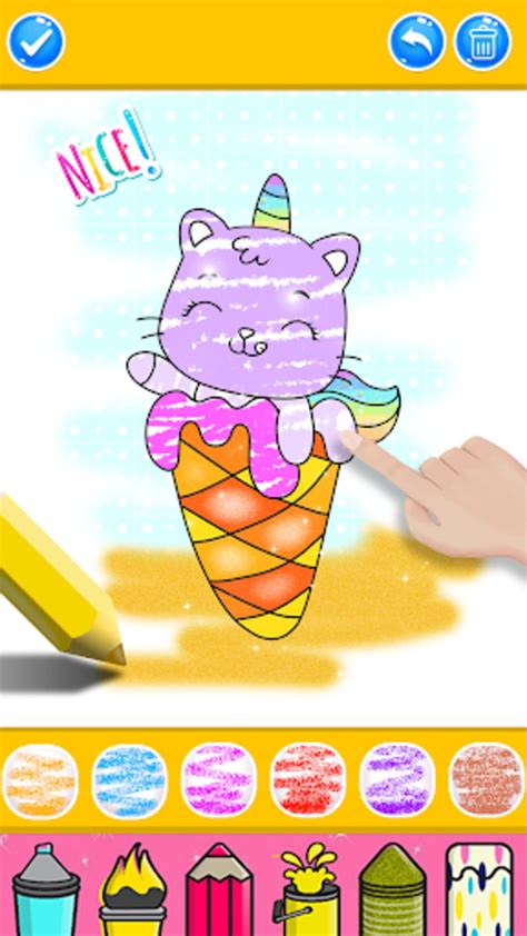 Ice Cream Coloring Game สำหรับ Android ดาวน์โหลด