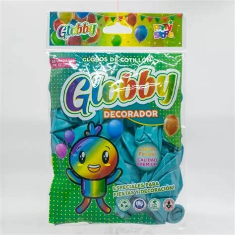 Bal O L Tex Globby Decorador Redondo Azul Aqua Unidades