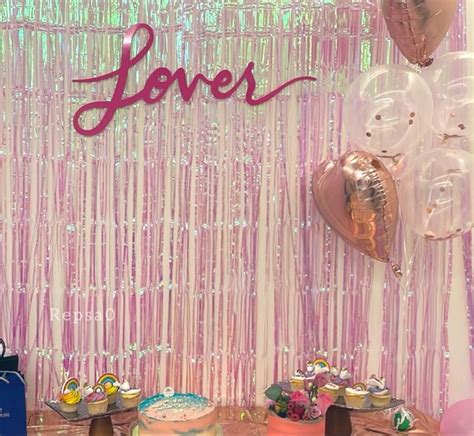 Taylor Swift Lover Birthday Party