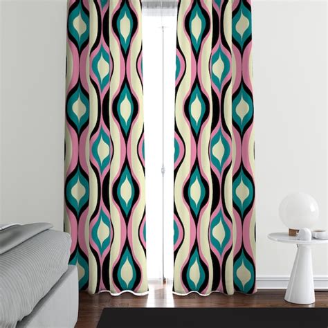 Modern Curtains Etsy