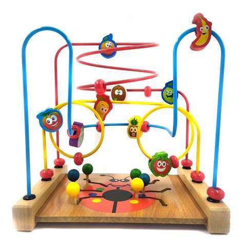 Brinquedo Educativo Aramado Montanha Russa Joaninha Montessori Mx